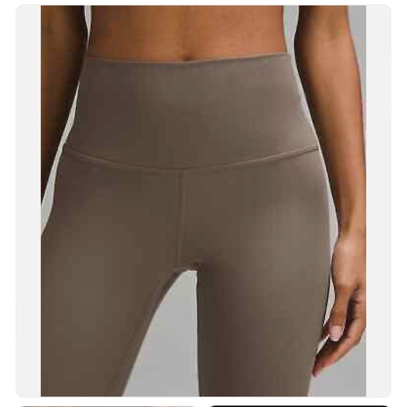 NWT lululemon ribbed align 28 inch in Nomad - Picture 3 of 5